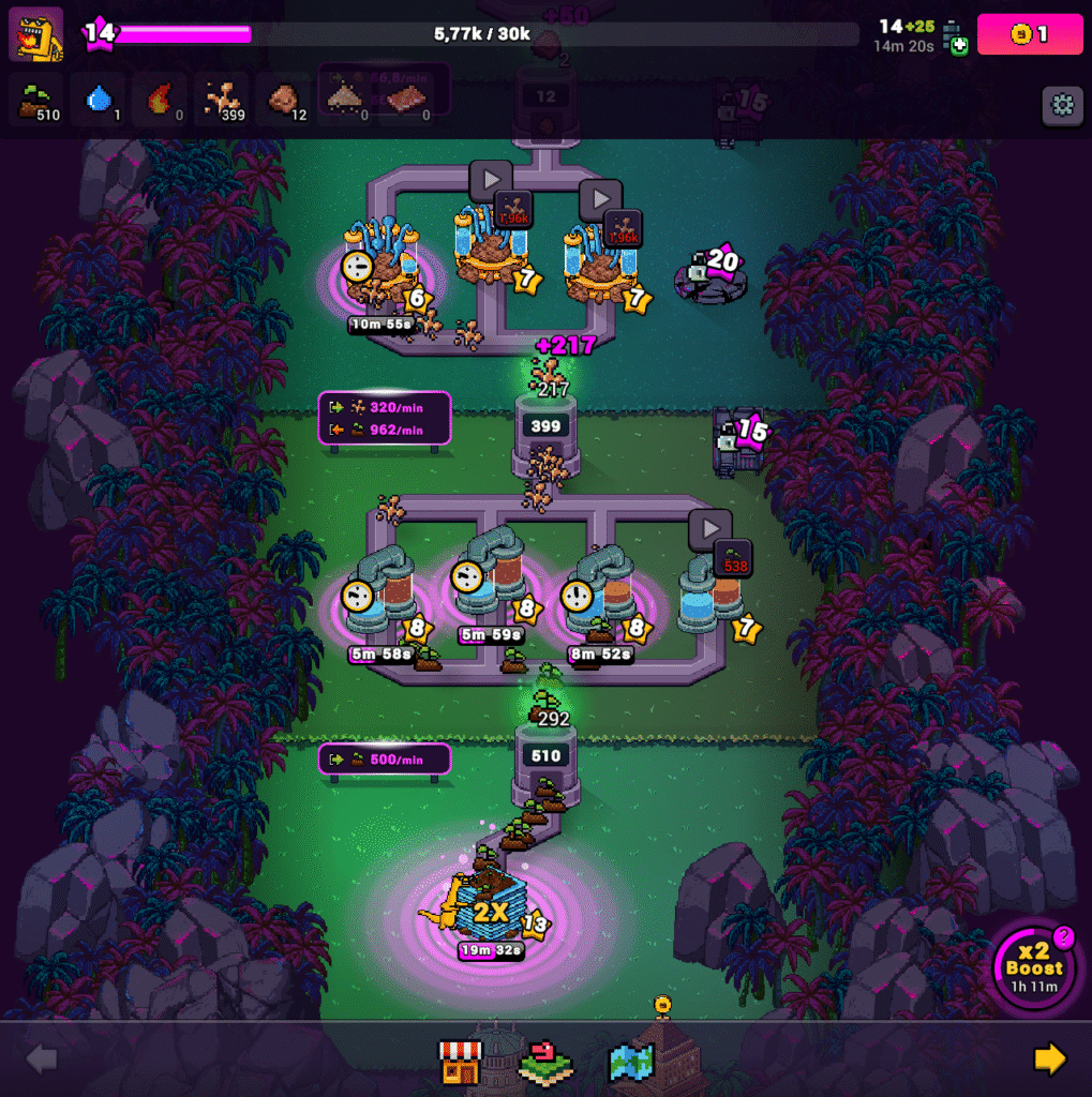 Craft world gaming
